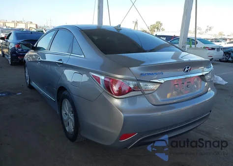 2015 Hyundai Sonata Hybrid z USA, uszkodzony, nr VIN KMHEC4A45FA124883